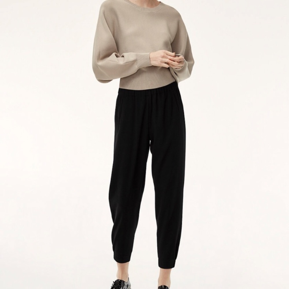Aritzia Babaton Dexter Pant crepe / XS / Black